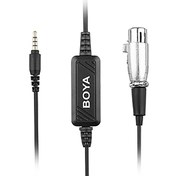 Resim Boya BY-BCA6 XLR Mikrofon Telefon Bağlantı Kablosu 