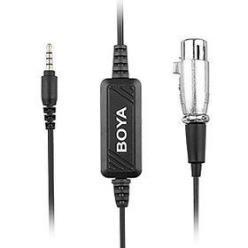 Resim Boya BY-BCA6 XLR Mikrofon Telefon Bağlantı Kablosu 