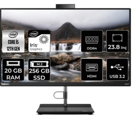 Resim LENOVO THİNKCENTRE NEO 30A i5 1240P 20GB RAM 256GB SSD 23.8" FHD 