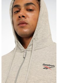 Resim Reebok New Id Reg Fz Gri Erkek Eşofman Üstü Gri-kırmızı 