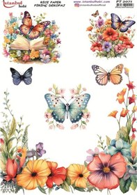 Resim Pirinç Dekopaj Kağıdı 30x42cm Pt-2071 