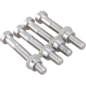 Resim Spibicyy Adet M2.5X18.5MM Pikap Fonograf Vidaları, Donanım Yedek Headshells Kartuş Stylus Montaj Vinil Lp Plak Çalar (Yurt Dışından) 