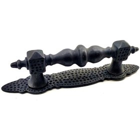 Resim Büro Ev Dekoru İçin 21x4cm Retro Mini Pirinç Ağır Kapı Çekme Kolu 