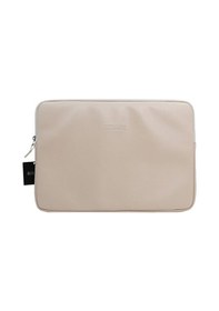 Resim Laptop Kılıfı Suni Deri Iç Ölçüleri: 27x37 Cm Krem Beyaz 