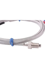 Resim Thermokotec Metrik 8 Tip Kablolu J (Fe-Const) Termokupl 4 Metre Kablo 