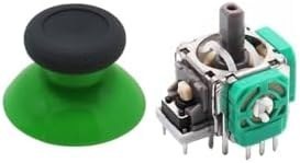 Resim Xbox One Analog Motor Topuz Seti 1+1 One - One S/x - Series S/x Uyumlu Siyah Yeşil 