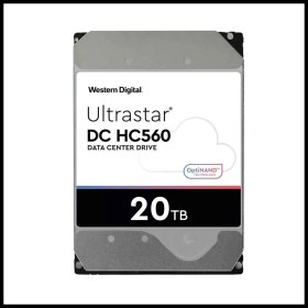 Resim Wd Ultrastar, WUH722020BLE6L4, 3.5&quot;, 20TB, 512MB, 7200 Rpm, 7/24 Enterprise, Data Center-Güvenlik-Nas-Server, HDD (Dc HC560) (0F38785) (Türkiye Distribütörü Garantili) 