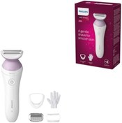 Resim Philips Lady Series 6000 – Kablosuz Islak ve Kuru Tıraş Makinesi, 4 Aksesuar BRL136/00 