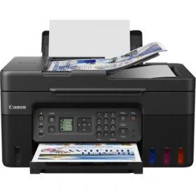 Resim Canon Pıxma G4470, Renkli, Mürekkep Mega Tanklı, Yazıcı, Tarayıcı, Fotokopi, Fax, Wifi, Bulut, Adf +1 Şişe Orijinal Siyah Mürekkep Hediye 
