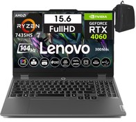 Resim Lenovo Loq 15ARP9 Amd Ryzen 7-7435HS 96GB DDR5 2TB SSD 8GB/RTX4060 Freedos 15.6'' 144Hz Fhd IPS Taşınabilir Bilgisayar W83JC000UTR19 