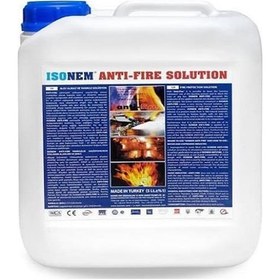 Resim Isonem Anti Fire Alev Almaz Yanmaz Solüsyon 5 Lt 