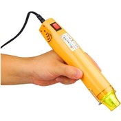 Resim Güç Ayarlanabilir Mini Isı Tabancası, 660 F'ye Kadar El Elektrikli Sıcak Hava Tabancası 350w 