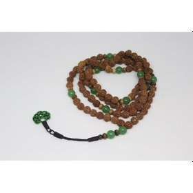 Resim Rudraksha Tohumu 108'Lik Mala Kolye (531249697) 