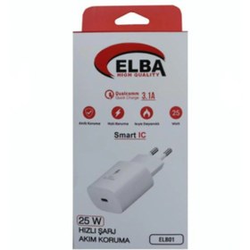 Resim Elba Elb42 Lıghtıng Beyaz 25w Sarj Aletı 