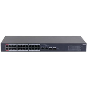 Resim Dahua Cs4226-24et-375, 24port, Megabit, Poe 375w, 2 Port Gigabit Lan, 2 Port Sfp Gigabit Combo, Cloud Yönetilebilir, Switch 