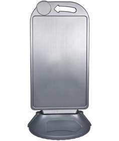 Resim 87X50Cm Büyük Gri Duba Çift Taraflı Baskı (Baskı Dahil) 