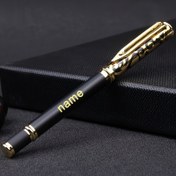 Resim 1 adet Kişiselleştirilmiş Oymalı Lüks Metal Kalem - Ergonomik Twist Kapanış İş İmza Kalem, Özel İsimler ve Cümleler - Erkek Arkadaş, Babalar Günü, Sevgililer Günü, Yılbaşı, Öğretmenler Günü için Mükemmel Hediye 
