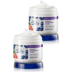 Resim Avon Care Yaban Mersini ve Çilek Özlü El Yüz ve Vücut Kremi 2 x 400 ML 