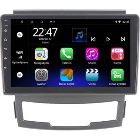 Resim Celali Tuning Ssangyong Kyron 2008-2013 Android 12 Carplay Navigasyon Multimedya - 2gb Ram 32gb Hdd 