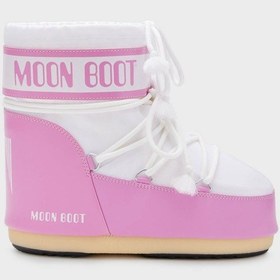 Resim Moon Boot Kadın Kar Botu 80d1409340 Jb05 Pembe-beyaz Beyaz - Pembe 