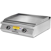 Resim Empero EMP.PLS.7IE020-K Elektrikli Izgara Düz Krom Pleyt 