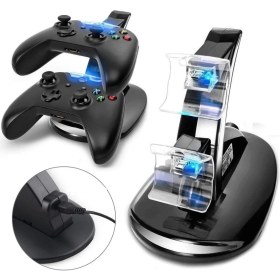 Resim Beboncool Beboncool LED Işıklı Xbox One Joystick Kol Kontroller Şarj Stand 