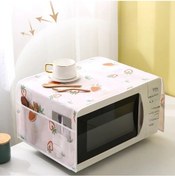 Resim Gaojunshop01 1 Adet Şık Peva Su Geçirmez Fırın Kılıfı, Modern Basit Tasarım, Yağ Geçirmez Ev Aletleri Koruyucu Kapağı 