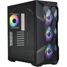Resim Cooler Master Masterbox TD500 V2 Psu Yok Usb3.2 4X120MM Argb Fan Pencereli Atx Siyah Kasa 