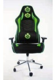 Resim Mobilgen Oyuncu Koltuğu Siyah - Yeşil 