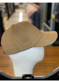 Resim Hamze Kaşe Yünlü Kumaş Kışlık Cap Şapka Camel 