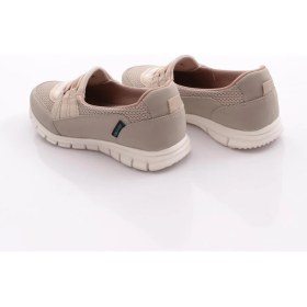 Resim King Paolo Z6104 Kadın Keten Comfort Babet Ayakkabı 