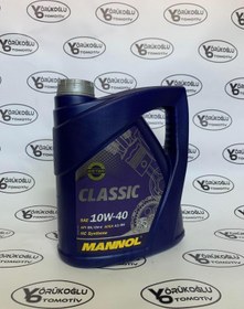 Resim Mannol Classic Sae 10W-40 Api Sn\u002FCf Асеа А3\u002FB4 4 Litre Motor Yağı 