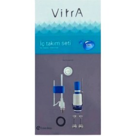 Resim Vitra Tek Kademeli Alttan Girişli İç Takım Seti 330B1314 