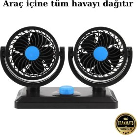 Resim 360 Dönen Araç Içi Vantilatör, Şahin 1988-2002 Uyumlu 
