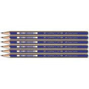 Resim Faber Castell Faber 1221 Dereceli Resim Kalemi Hb 6 Lı Paket 