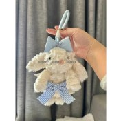 Resim Silver1 Sevimli Renkli Ip Peluş Ayı Kolye El Yapımı Oyuncaklar Küçük Bebek Çanta Çekicilik Sevimli Bebek Cep Telefonu Çekicilik (Yurt Dışından) 