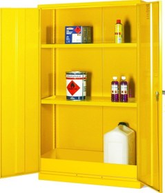 Resim Bahar Çelik Kimyasal Malzeme Dolabı (422098189) Sarı 