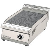 Resim Karacasan Endüstriyel 40 Cm 700 Seri Set Üstü Elektrikli Tam Kanallı Izgara Krcs.eızte.470 