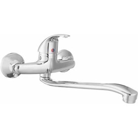 Resim Yayke Duvardan Aç Kapa Mutfak Bataryası Döner Boru Eviye Batarya Musluk 