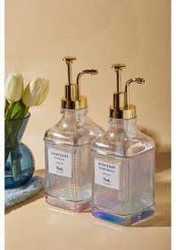 Resim Perotti 16976 Rita Luster 2li 500ml Sıvı Sabunluk Çok Renkli 