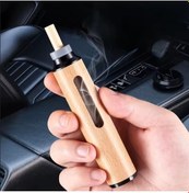 Resim Taşınabilir Araç Ofis İçin Sigara Küllüğü Araç İçi Küllük Ahşap Kül Tablası 