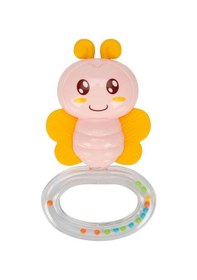 Resim Minibo Sevimli 3'lü Çıngırak ve Dişlik Seti Fil, Kelebek Ve Aslan Figürlü Bebek Aktivite Seti 