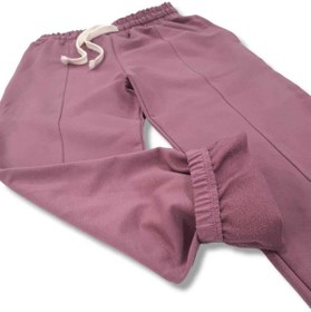 Resim BOBBY JR KİDSWEAR Kız Çocuk Eşofman Altı Önden Parçalı Flolo Cepli Gül Kurusu 