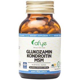 Resim Afye Glukozamin Kondroitin MSM 1000 Mg. 90 Kapsül 