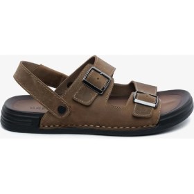 Resim Greyder Erkek Kum Hakiki Deri Sandalet 5Y1CS64700 