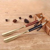 Resim 1/4 bir set, uzun metal ayakkabı kili, 55.88 cm/32.0 cm at başı şeklinde çinko alaşımlı, bükülmeden ayakkabı giymenize olanak tanıyan 