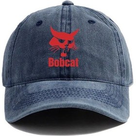 Resim Qianyi Bobcat Beyzbol Şapkası Erkek Kadın Ayarlanabilir Retro Açık Yaz Şapka Mz-287 Zümrüt Yeşil Ayarlanabilir 