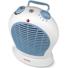 Resim Sunday Turbo Fanlı Isıtıcı Oval Osilasyonlu 