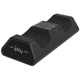 Resim İplay Hbp-263 Ps5 İçin Kolu Çift Koltuk Şarj Desteği Siyah 