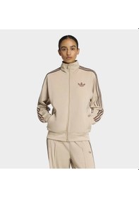 Resim Adidas Kd1327 Fb Tt Loose Kadın Eşofman Üstü Bej 